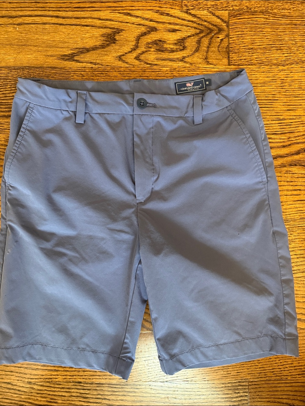 Vineyard Vines Boys Blue Chino Shorts